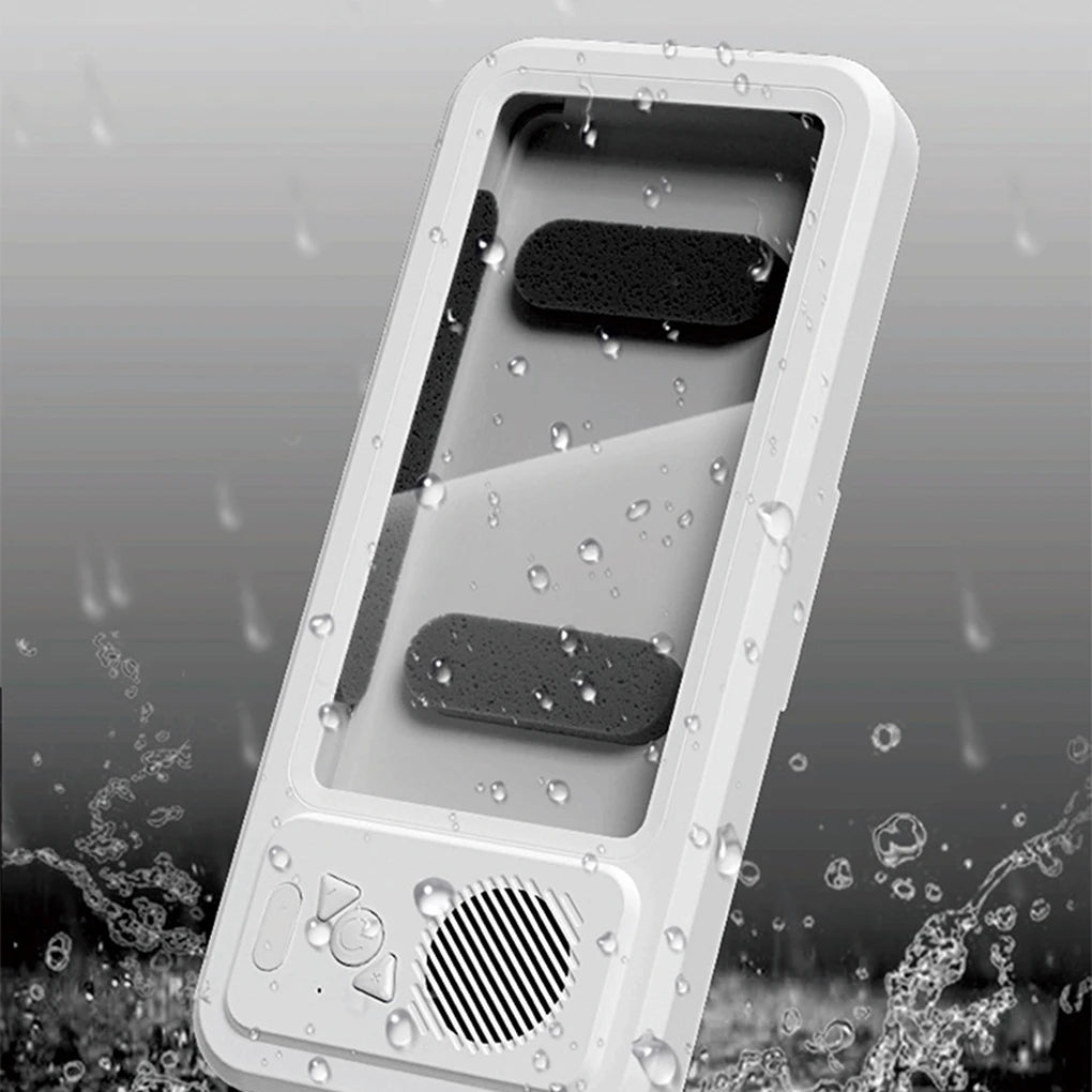 Shower Phone Holder with Speaker Shower Phone Holder with Speaker